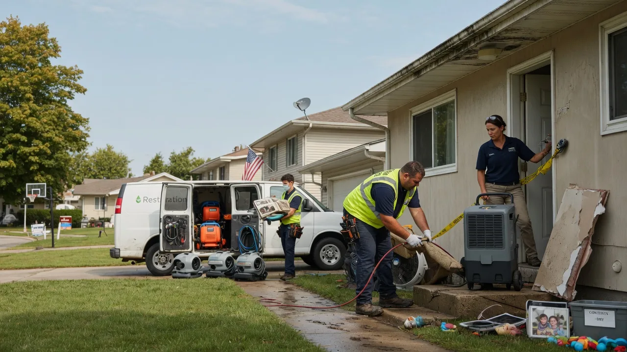 Water Damage Restoration in Blue Creek, OH near me